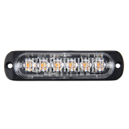 DC 12V-24V 2W 6LEDs SMD-2835 Lamps 17 Flash Patterns 3 Lines Car Flash Lamp Waterproof Car Truck Emergency Strobe Flash Warning Light, Cable Length: 90cm - Warning Lights by PMC Jewellery | Online Shopping South Africa | PMC Jewellery | Buy Now Pay Later Mobicred