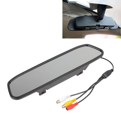 PZ-705 4.3 inch TFT LCD Car Rear View Mirror Monitor for Car Rearview Parking Video Systems - Rearview Monitors by PMC Jewellery | Online Shopping South Africa | PMC Jewellery | Buy Now Pay Later Mobicred