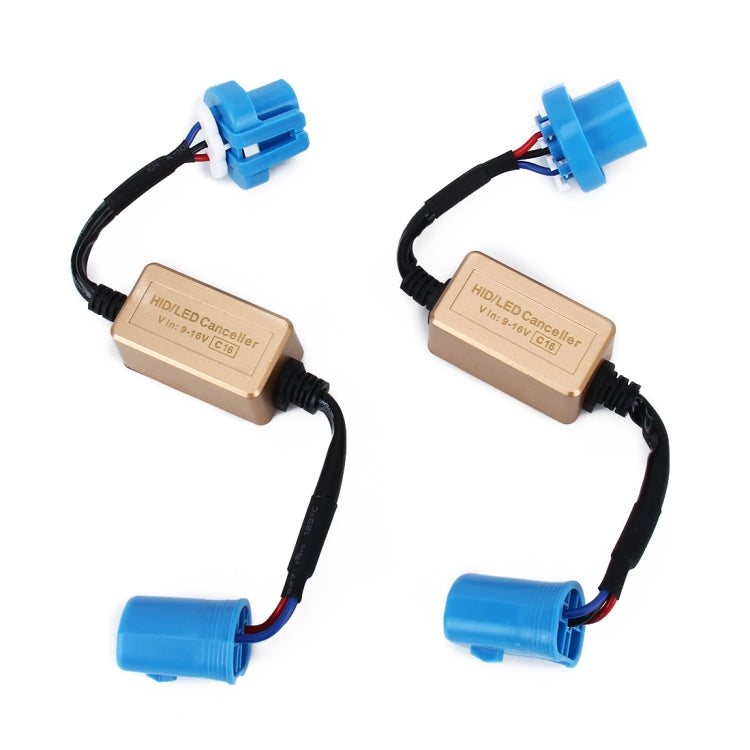 2 PCS 9004 9007 LED Headlight Anti Flicker Resistor Canceller Decoders - Headlight Ballast by PMC Jewellery | Online Shopping South Africa | PMC Jewellery | Buy Now Pay Later Mobicred