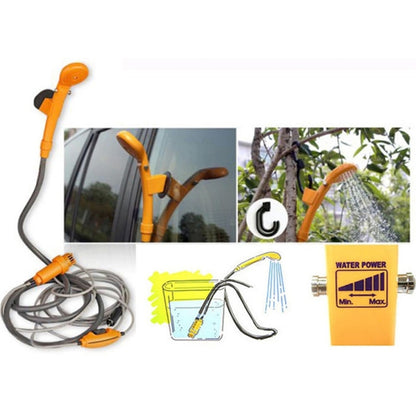 DC 12V Taking Shower Washing Car Washing Dish Water Power Adjustable Automobile Shower Set with 2m Plastic Hose - Car Washer & Accessories by PMC Jewellery | Online Shopping South Africa | PMC Jewellery | Buy Now Pay Later Mobicred