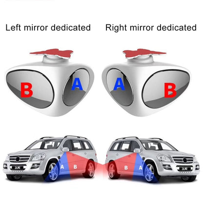 3R-051 360 Degrees Rotatable Left Blind Spot Side Assistant Mirror for Auto Car - Convex Mirror & Accessories by 3R | Online Shopping South Africa | PMC Jewellery | Buy Now Pay Later Mobicred