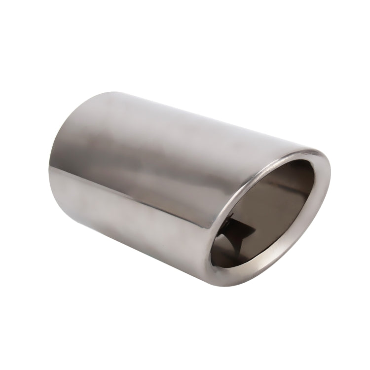 Car Styling Stainless Steel Exhaust Tail Muffler Tip Pipe for VW Volkswagen 1.6T Swept Volume(Silver) - Exhaust Pipes by PMC Jewellery | Online Shopping South Africa | PMC Jewellery