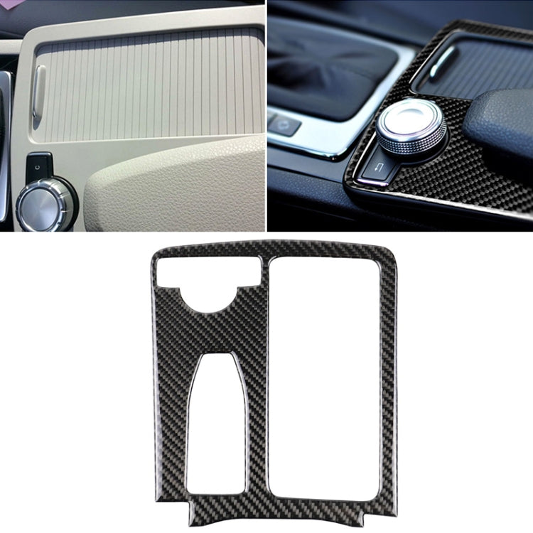 Car Carbon Fiber Left Drive Gear Position Panel Decorative Sticker for Mercedes-Benz W204 2007-2013 / W212 2010-2012 - Car Interior Mouldings by PMC Jewellery | Online Shopping South Africa | PMC Jewellery | Buy Now Pay Later Mobicred