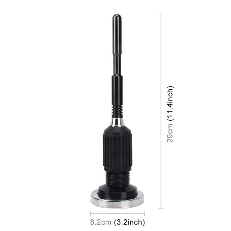 PS-5506 Universal Car Magnetic Roof Mount Base Radio AM/FM Aerial Amplified Antenna(Black) - Aerials by PMC Jewellery | Online Shopping South Africa | PMC Jewellery | Buy Now Pay Later Mobicred