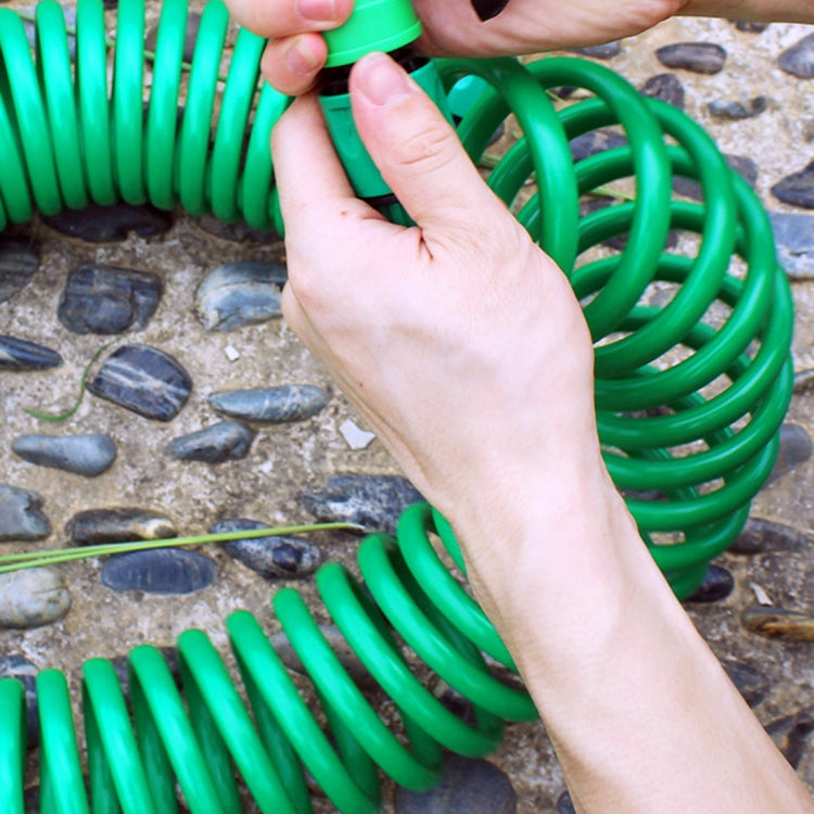 Garden Watering Series Spring Tube Hose Telescopic Spiral Pipe with Water Connector Adaptor and Connector, Length: 30m - Watering & Irrigation by PMC Jewellery | Online Shopping South Africa | PMC Jewellery | Buy Now Pay Later Mobicred