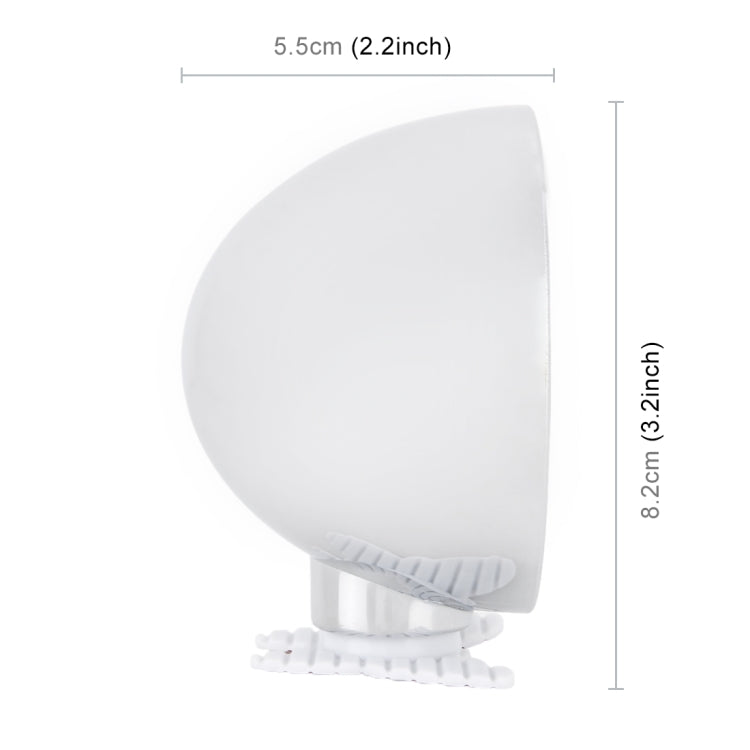 3R-044 Auxiliary Rear View Mirror Car Adjustable Blind Spot Mirror Wide Angle Auxiliary Rear View Side Mirror (White) - Interior Mirrors by 3R | Online Shopping South Africa | PMC Jewellery | Buy Now Pay Later Mobicred