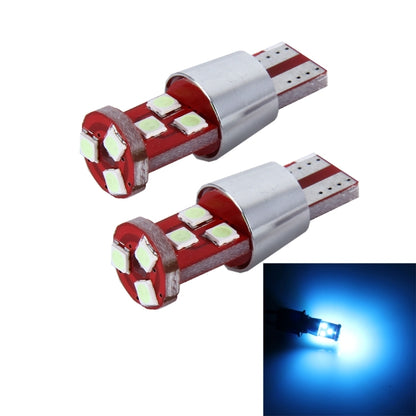 2 PCS T10 2.5W 9 SMD-3030 LED Car Clearance Lights Lamp, DC 12V(Ice Blue Light) - Clearance Lights by PMC Jewellery | Online Shopping South Africa | PMC Jewellery | Buy Now Pay Later Mobicred