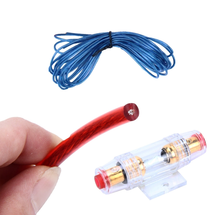 YH-128 1200W Car Amplifier Audio Power Cable Subwoofer Wiring Installation Kit with High Performance RCA Interconnect - DIY Cables by PMC Jewellery | Online Shopping South Africa | PMC Jewellery