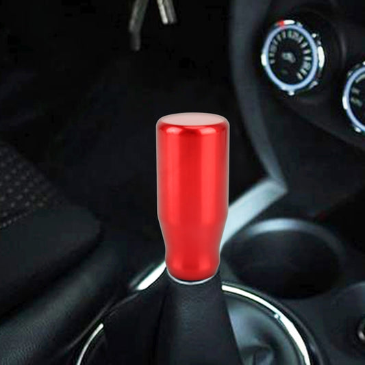 Universal Car Modified Gear Shift Knob Solid Color Smooth Auto Transmission Shift Lever Knob with Three Rubber Covers(Red) - Shift Knob by PMC Jewellery | Online Shopping South Africa | PMC Jewellery | Buy Now Pay Later Mobicred