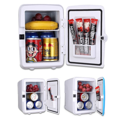 Vehicle Auto Portable Mini Cooler and Warmer 4L Refrigerator for Car and Home, Voltage: DC 12V/ AC 220V(White) - Refrigerators by PMC Jewellery | Online Shopping South Africa | PMC Jewellery | Buy Now Pay Later Mobicred