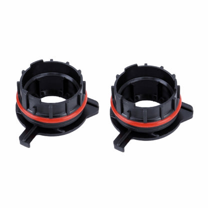 1 Pair TK-124 H7 LED Headlight Bulb Base Retainer Holder Adapter for BMW E39-1 / Benz SLK - Car Light Accessories by PMC Jewellery | Online Shopping South Africa | PMC Jewellery | Buy Now Pay Later Mobicred