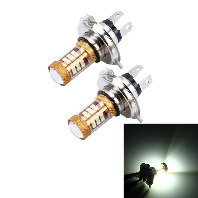 2 PCS H4 15W 1300 LM 6500K 28 SMD-3030 LEDs Car Fog Lights, DC 12V(White Light) - Fog / Driving Lights by PMC Jewellery | Online Shopping South Africa | PMC Jewellery | Buy Now Pay Later Mobicred