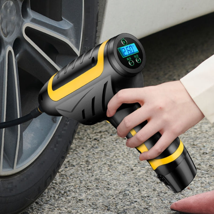 220V 120W 10A USB Portable Intelligent Digital Display Electric Air Pump Tire Inflator Car Electric Air Compressor Car Tire Pump Inflatable Pump - Inflatable Pump by PMC Jewellery | Online Shopping South Africa | PMC Jewellery