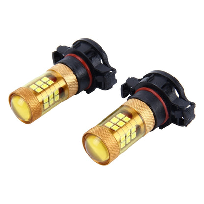 2 PCS H16 10W 1000 LM Car Fog Lights with 28 SMD-3030 LED Lamps, DC 12V(Gold Light) - Fog / Driving Lights by PMC Jewellery | Online Shopping South Africa | PMC Jewellery | Buy Now Pay Later Mobicred