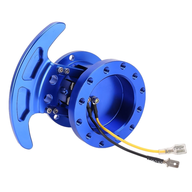 Car Tilt Racing Steering Wheel Quick Release Hub Kit Adapter Body Removable Snap Off Boss Kit(Blue) - Other Tools by PMC Jewellery | Online Shopping South Africa | PMC Jewellery | Buy Now Pay Later Mobicred