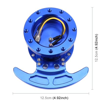 Car Tilt Racing Steering Wheel Quick Release Hub Kit Adapter Body Removable Snap Off Boss Kit(Blue) - Other Tools by PMC Jewellery | Online Shopping South Africa | PMC Jewellery | Buy Now Pay Later Mobicred