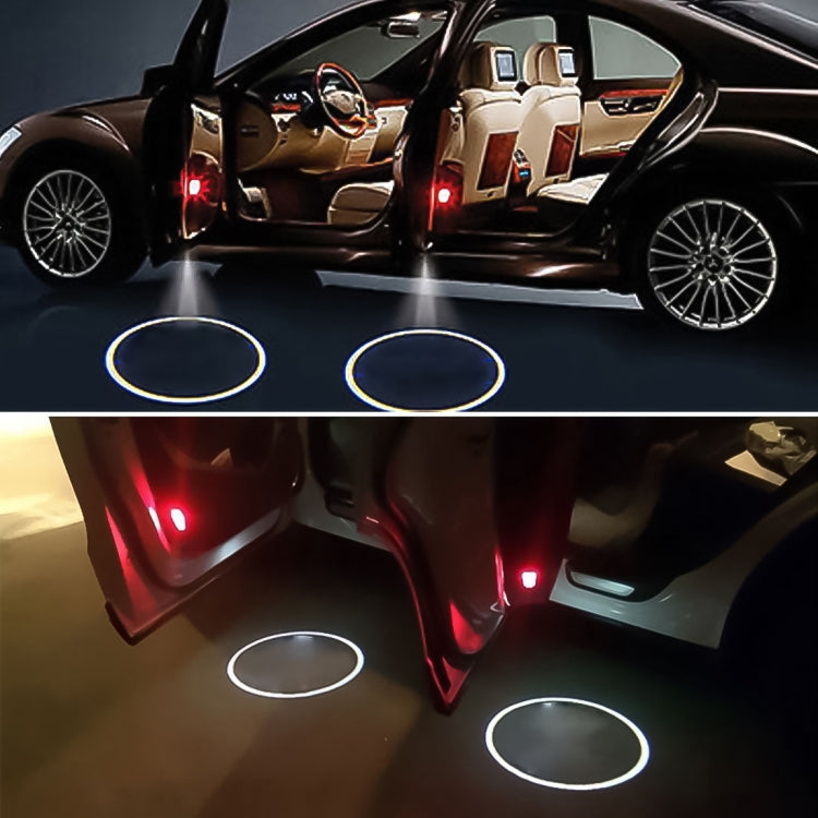 2 PCS LED Car Door Welcome Logo Car Brand Shadow Lights for Mercedes Benz / Mabach - Door Lights by PMC Jewellery | Online Shopping South Africa | PMC Jewellery | Buy Now Pay Later Mobicred