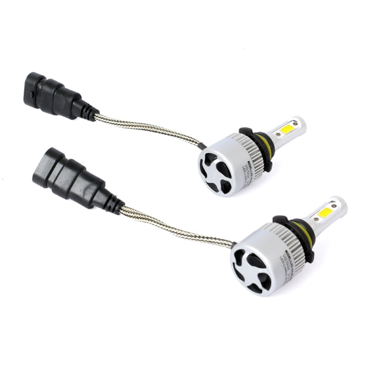 S2 2PCS 9006 36W 4000LM 6500K 2 COB LED Waterproof IP67 Car Headlight Lamps, DC 9-32V(White Light) - LED Headlamps by PMC Jewellery | Online Shopping South Africa | PMC Jewellery | Buy Now Pay Later Mobicred