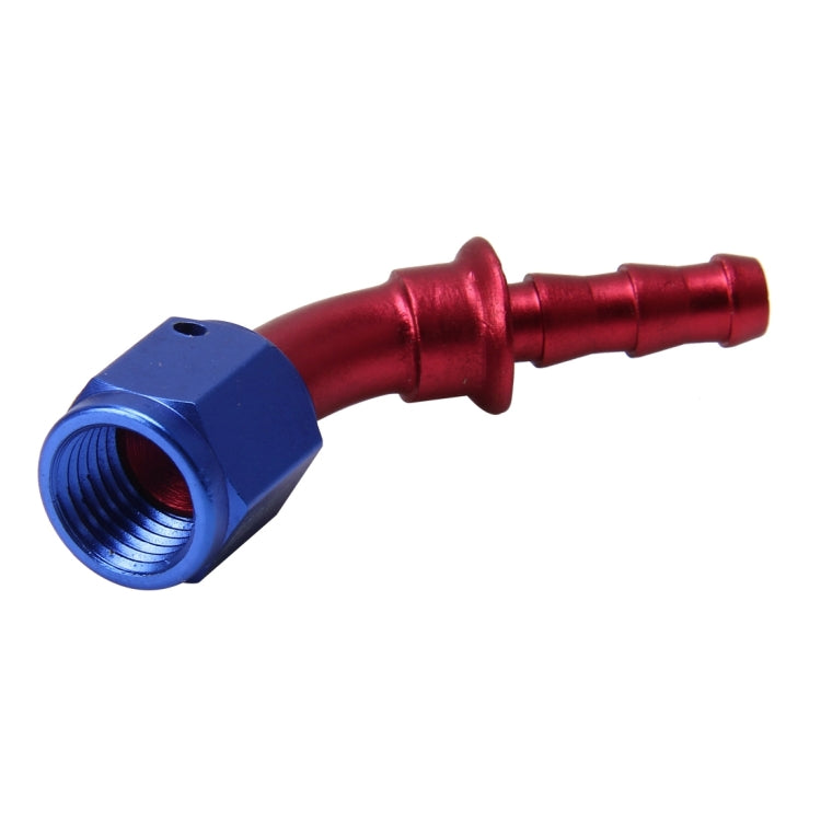 Pipe Joints 45 Degree Swivel Oil Fuel Fitting Adaptor Oil Cooler Hose Fitting Aluminum Alloy AN4 Fitting Car Auto Accessories - Engine Fittings by PMC Jewellery | Online Shopping South Africa | PMC Jewellery