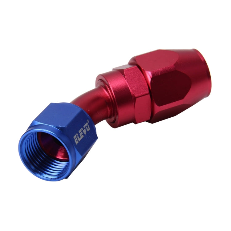 Pipe Joints 45 Degree Swivel Oil Fuel Fitting Adaptor Oil Cooler Hose Fitting Aluminum Alloy AN8 Fitting Car Auto Accessories - Engine Fittings by PMC Jewellery | Online Shopping South Africa | PMC Jewellery