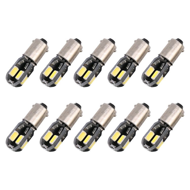 10 PCS BA9S DC 12V 1.1W 8LEDs SMD-5630 Car Clearance Light Reading Light - Clearance Lights by PMC Jewellery | Online Shopping South Africa | PMC Jewellery | Buy Now Pay Later Mobicred