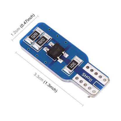 2 PCS T10 / W5W / 168 / 194 DC12V 1.2W 6000K 80LM 33LEDs SMD-3014 Car Reading Lamp Clearance Light, with Decoder - Clearance Lights by PMC Jewellery | Online Shopping South Africa | PMC Jewellery | Buy Now Pay Later Mobicred