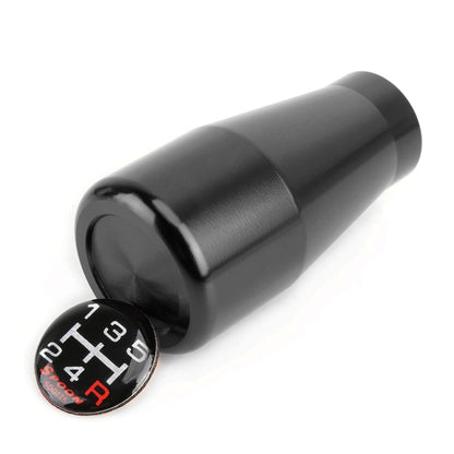 Universal Car Solid Color Cone Shape Shifter Manual Automatic Gear Shift Knob(Black) - Shift Knob by PMC Jewellery | Online Shopping South Africa | PMC Jewellery | Buy Now Pay Later Mobicred