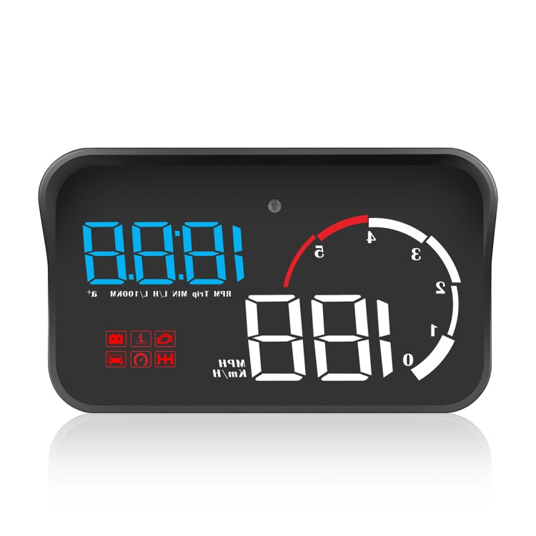 M10 3.5 inch Universal Car OBD2 HUD Vehicle-mounted Head Up Display (Blue) - Head Up Display System by PMC Jewellery | Online Shopping South Africa | PMC Jewellery | Buy Now Pay Later Mobicred