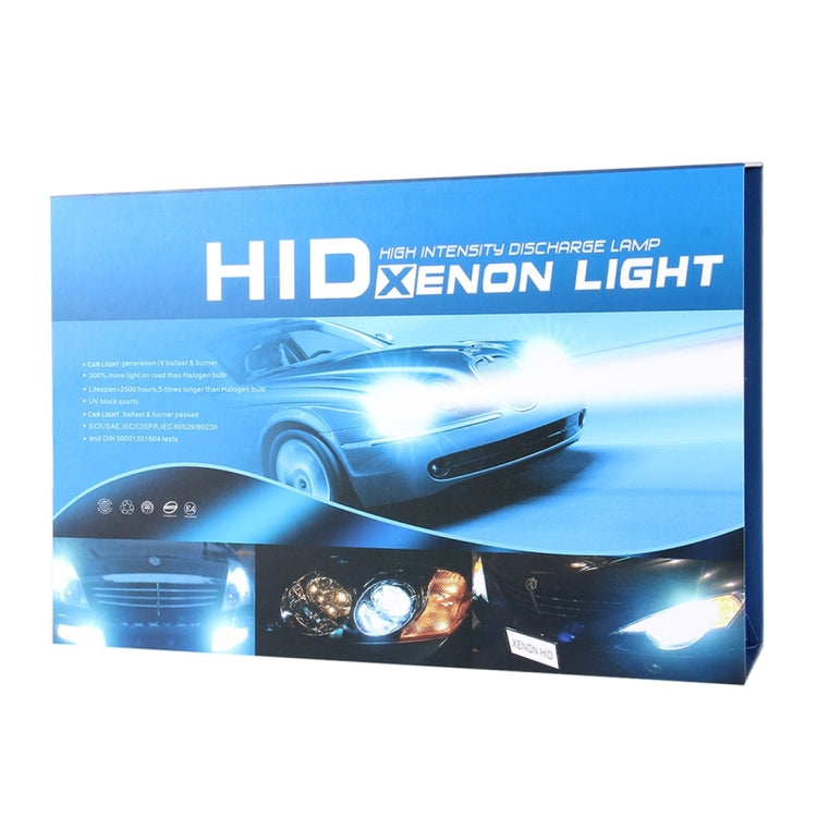 2PCS 35W HB3/9005 2800 LM Slim HID Xenon Light with 2 Alloy HID Ballast, High Intensity Discharge Lamp with 2 Alloy HID Ballast, Color Temperature: 4300K - Xenon Lights by PMC Jewellery | Online Shopping South Africa | PMC Jewellery | Buy Now Pay Later Mobicred