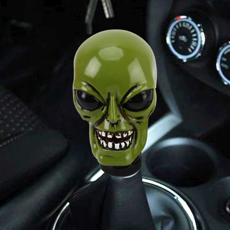 Alien Shaped Universal Vehicle Car Shifter Cover Manual Automatic Aluminum Gear Shift Knob - Shift Knob by PMC Jewellery | Online Shopping South Africa | PMC Jewellery