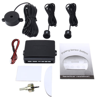 Car Buzzer Reverse Backup Radar System - Premium Quality 2 Parking Sensors Car Reverse Backup Radar System - Radar Detectors by PMC Jewellery | Online Shopping South Africa | PMC Jewellery | Buy Now Pay Later Mobicred