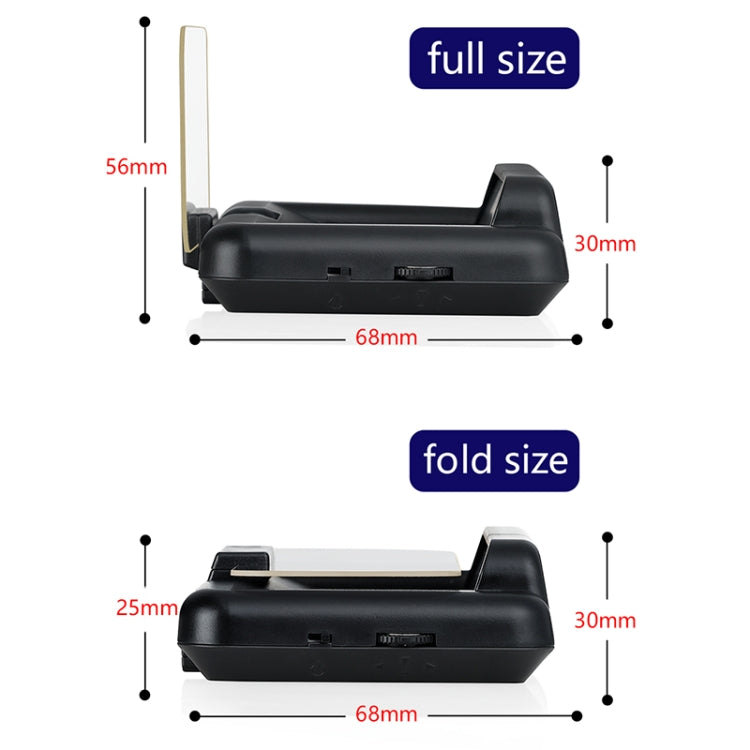 C500 Car HUD Virtual HD Projection Head-up Display, With Adjustable Reflection Board, Speed & RPM & Water Temperature & Oil Consumption & Driving Distance / Time & Voltage Display, Over Speed Alarm, Connect OBD2 Interface(Green) - Head Up Display System by PMC Jewellery | Online Shopping South Africa | PMC Jewellery | Buy Now Pay Later Mobicred