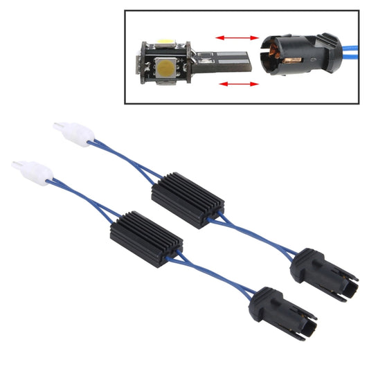 2 PCS T10 Car Auto Clearance Light Warning Error-free Decoder Adapter for DC 12V/3W - Headlight Ballast by PMC Jewellery | Online Shopping South Africa | PMC Jewellery | Buy Now Pay Later Mobicred