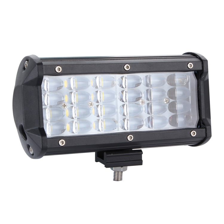 7 inch Four Rows 35W 2000LM 6000K Car Truck Off-road Vehicle LED Work Lights Spotlight - Work Lights by PMC Jewellery | Online Shopping South Africa | PMC Jewellery | Buy Now Pay Later Mobicred