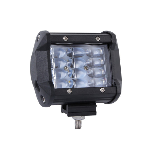 4 inch Four Rows 15W 2000LM 6000K Car Truck Off-road Vehicle LED Work Lights Spotlight - Work Lights by PMC Jewellery | Online Shopping South Africa | PMC Jewellery | Buy Now Pay Later Mobicred