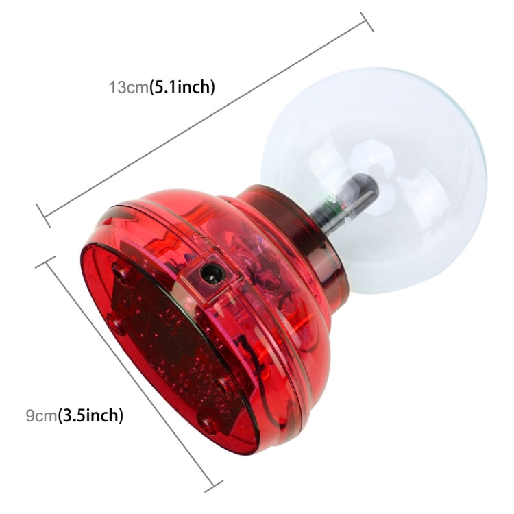 Car Auto Plasma Magic Ball Sphere Lightening Lamp with Hand-Touching Changing Pattern Model(Red) - Atmosphere lights by PMC Jewellery | Online Shopping South Africa | PMC Jewellery | Buy Now Pay Later Mobicred