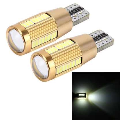 2 PCS T10 2W 180 LM 5500K Constant Current Car Clearance Light with 38 SMD-3014 Lamps, DC 12-16V(White Light) - Clearance Lights by PMC Jewellery | Online Shopping South Africa | PMC Jewellery | Buy Now Pay Later Mobicred