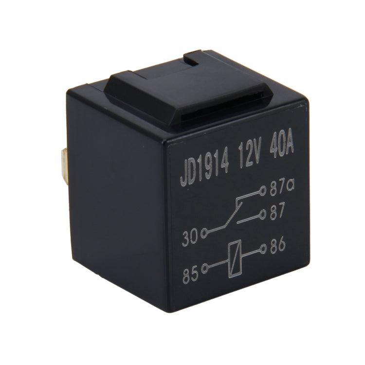 10 PCS JD-1914 40 AMP 12V Waterproof Car Auto Five Plugs Relay - Relays by PMC Jewellery | Online Shopping South Africa | PMC Jewellery