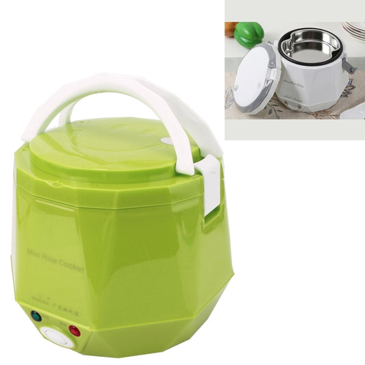 OUSHIBA Car Auto C3 Mini Multi-function Rice Cooker 12V 1.3L Volume for Rice Soup Noodles Vegetable Dessert(Green) - Rice Cookers by PMC Jewellery | Online Shopping South Africa | PMC Jewellery | Buy Now Pay Later Mobicred