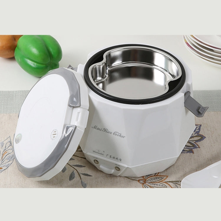 OUSHIBA Car Auto C3 Mini Multi-function Rice Cooker 12V 1.3L Volume for Rice Soup Noodles Vegetable Dessert(Green) - Rice Cookers by PMC Jewellery | Online Shopping South Africa | PMC Jewellery | Buy Now Pay Later Mobicred