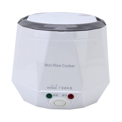 OUSHIBA Car Auto C3 Mini Multi-function Rice Cooker 12V 1.3L Volume for Rice Soup Noodles Vegetable Dessert(White) - Rice Cookers by PMC Jewellery | Online Shopping South Africa | PMC Jewellery | Buy Now Pay Later Mobicred