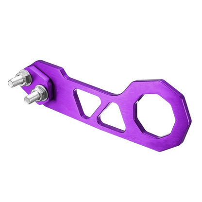 Aluminum Alloy Rear Tow Towing Hook Trailer Ring for Universal Car Auto with 2 x Screw Holes(Purple) - Towing Bars by PMC Jewellery | Online Shopping South Africa | PMC Jewellery | Buy Now Pay Later Mobicred