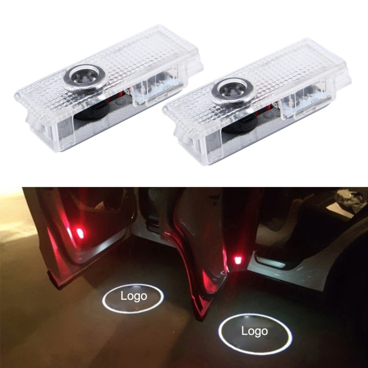 2 PCS LED Car Door Welcome Logo Car Brand 3D Shadow Light for BMW - Door Lights by PMC Jewellery | Online Shopping South Africa | PMC Jewellery | Buy Now Pay Later Mobicred