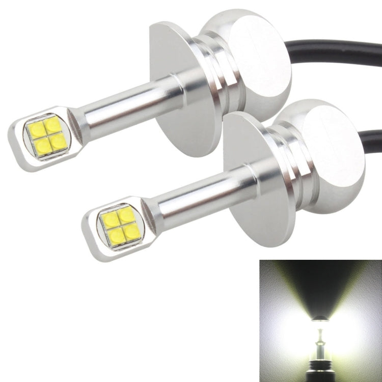 2 PCS  H1 40W 800 LM 6000K 8 CREE LEDs Car Fog Lights, DC 12V(White Light) - Fog / Driving Lights by PMC Jewellery | Online Shopping South Africa | PMC Jewellery | Buy Now Pay Later Mobicred