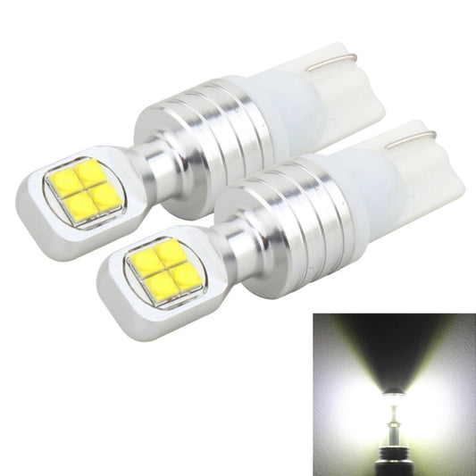 2 PCS  T10 40W 800 LM 6000K Car Clearance Light Reading Light License Light with 8 CREE Lamp, DC 12V(White Light) - Clearance Lights by PMC Jewellery | Online Shopping South Africa | PMC Jewellery | Buy Now Pay Later Mobicred