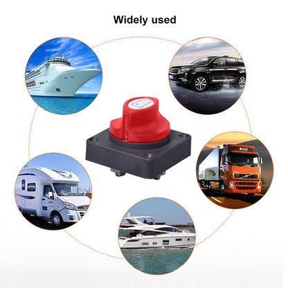 Car Auto RV Marine Boat Battery Selector Isolator Disconnect Rotary Switch Cut - Car Switches by PMC Jewellery | Online Shopping South Africa | PMC Jewellery | Buy Now Pay Later Mobicred