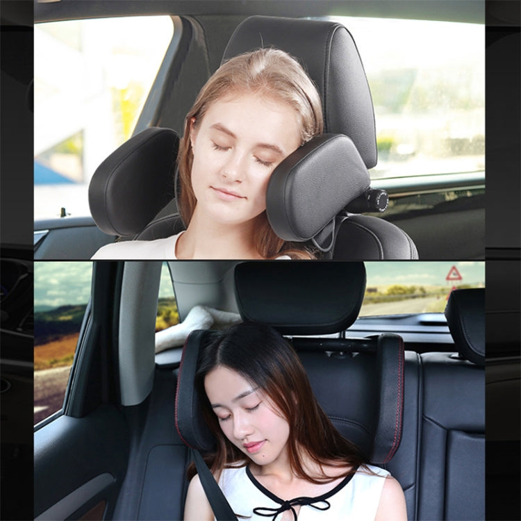 Car Seat Headrest Car Neck Pillow Sleep Side Headrest for Children and Adults (Coffee) - Seat Accessories by PMC Jewellery | Online Shopping South Africa | PMC Jewellery | Buy Now Pay Later Mobicred