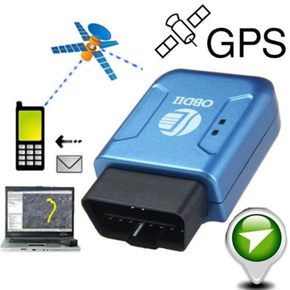 TK206 2G GPS OBD2 Real Time GSM Quad Band Anti-theft Vibration Alarm GSM GPRS Mini GPS Car Tracker (Black) - Car Tracker by PMC Jewellery | Online Shopping South Africa | PMC Jewellery | Buy Now Pay Later Mobicred