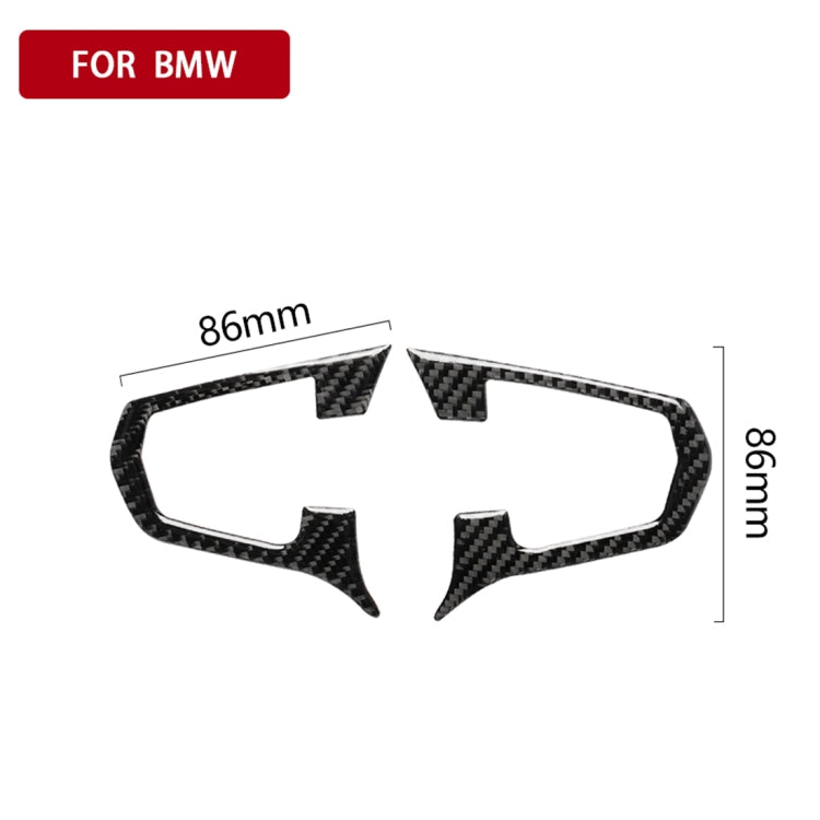 Car Carbon Fiber Steering Wheel Button Configuration A Decorative Sticker for BMW 5 Series G30/G38 X3 G01/G08 - Car Interior Mouldings by PMC Jewellery | Online Shopping South Africa | PMC Jewellery | Buy Now Pay Later Mobicred