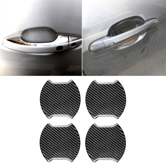 4 PCS Car-Styling Carbon Fiber Door Outer Handle Scratches Resistant Stickerfor Toyota Camry - Decorative Sticker by PMC Jewellery | Online Shopping South Africa | PMC Jewellery | Buy Now Pay Later Mobicred